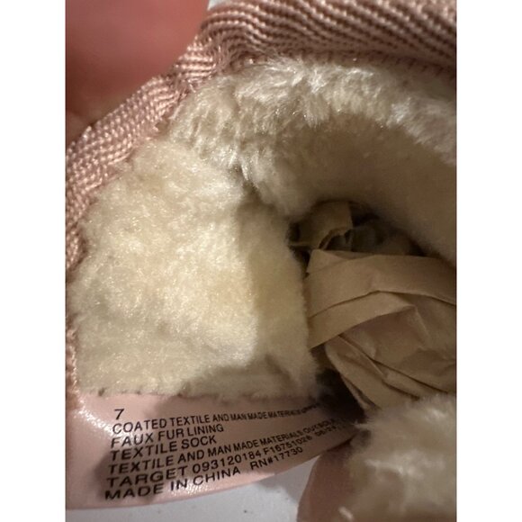 Cat & Jack Toddler Sophia Zipper Bootie’s size 7 NWT - Picture 7 of 7